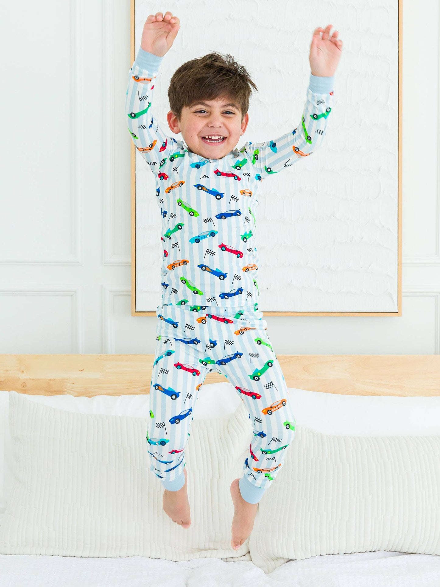 Let's Roll Bamboo PJ Set / 2T