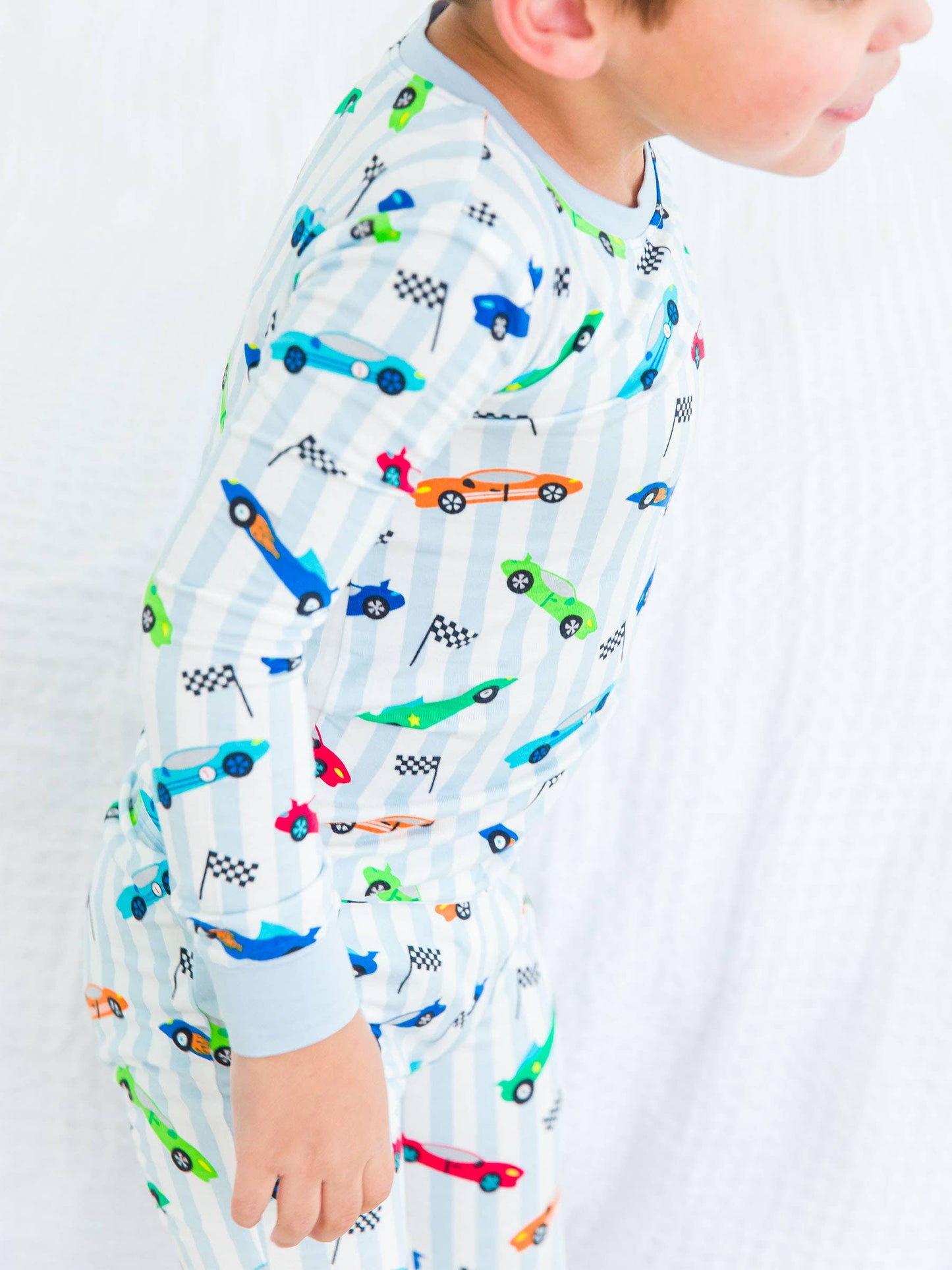 Let's Roll Bamboo PJ Set / 3T