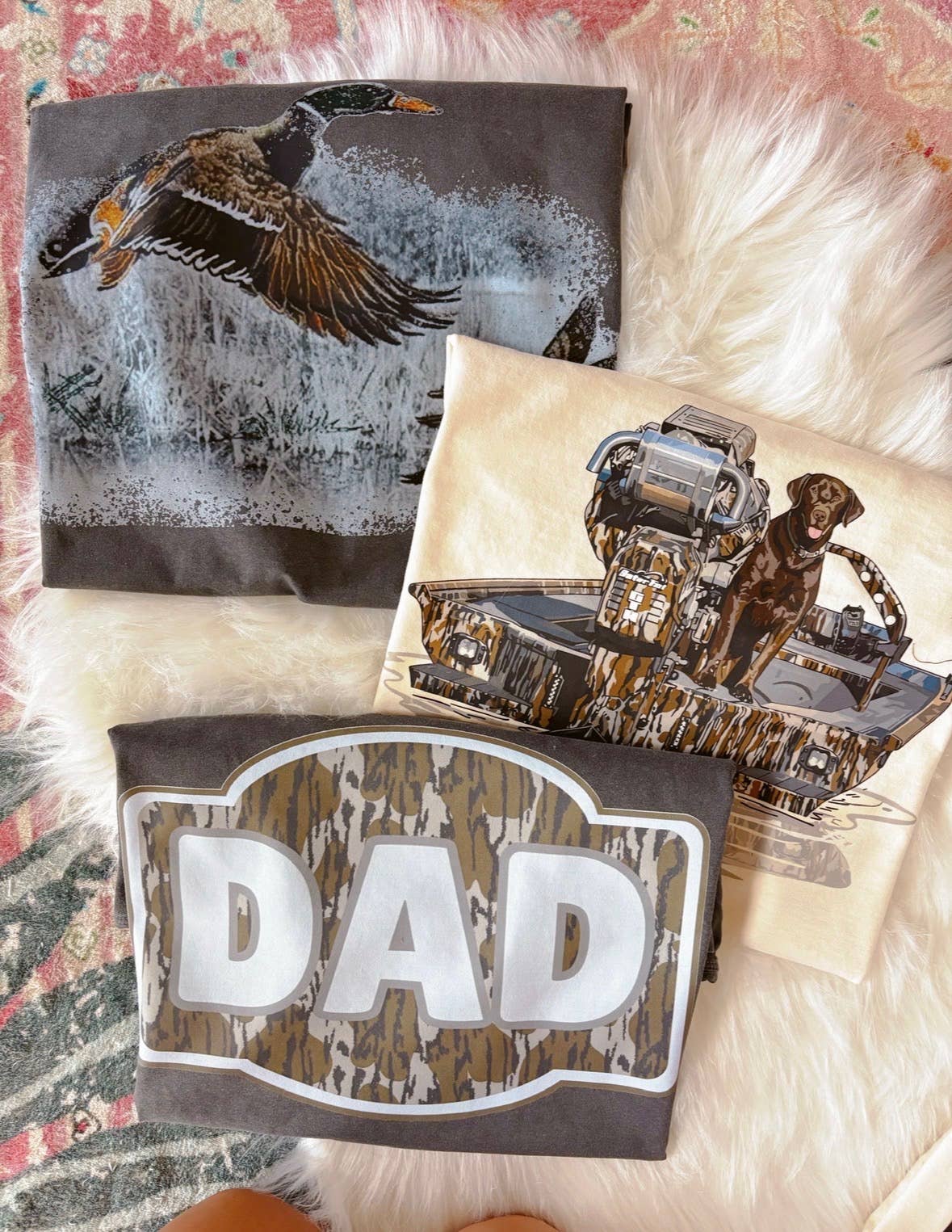 Camo Dad Tee (Back Design Only): XL