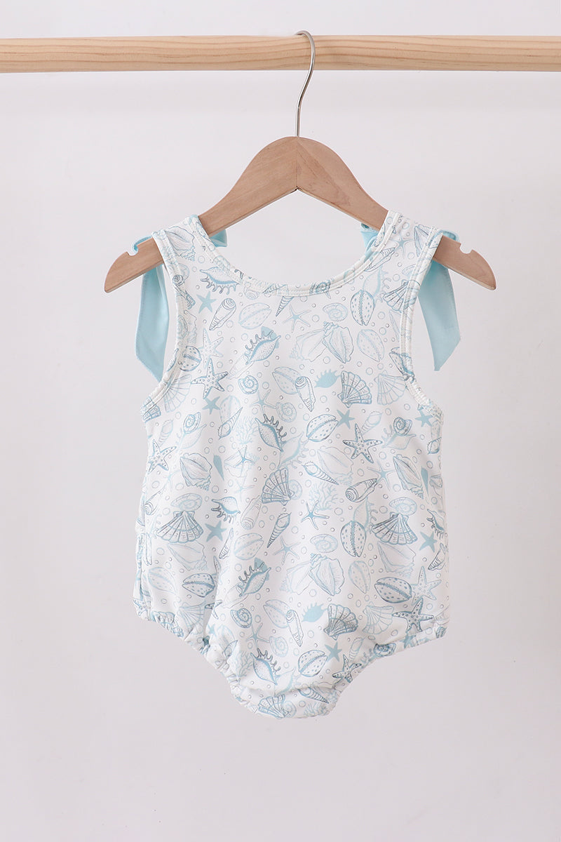 Sea shell  bow swimsuit