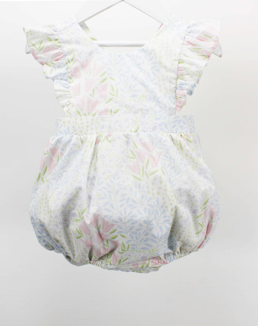 Adorable Garden Gisselle Bubble Romper: 24M