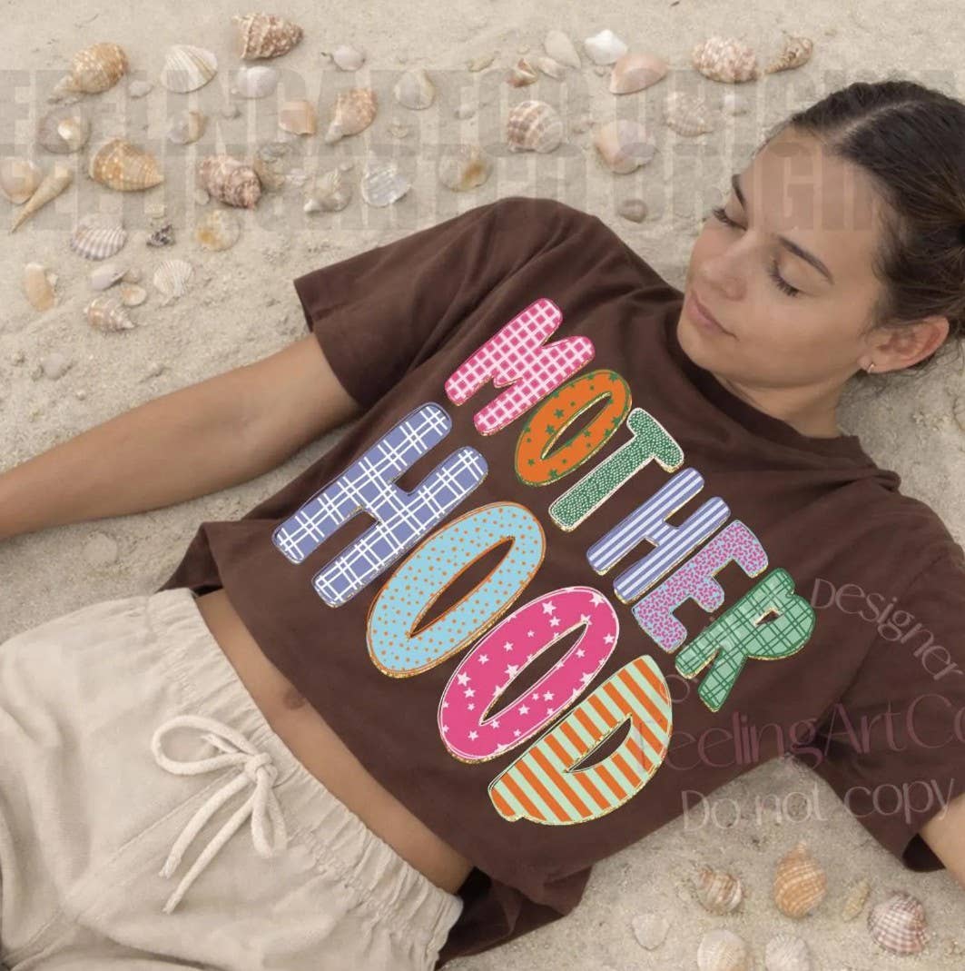 Mother Hood Tee: Ivory / M