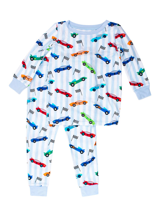 Let's Roll Bamboo PJ Set / 2T