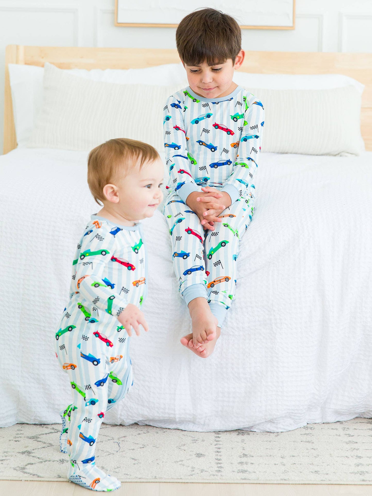 Let's Roll Bamboo PJ Set / 2T