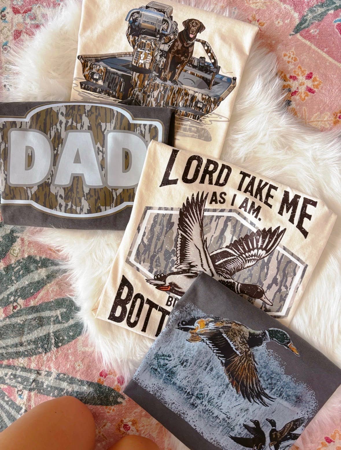Camo Dad Tee (Back Design Only): XL