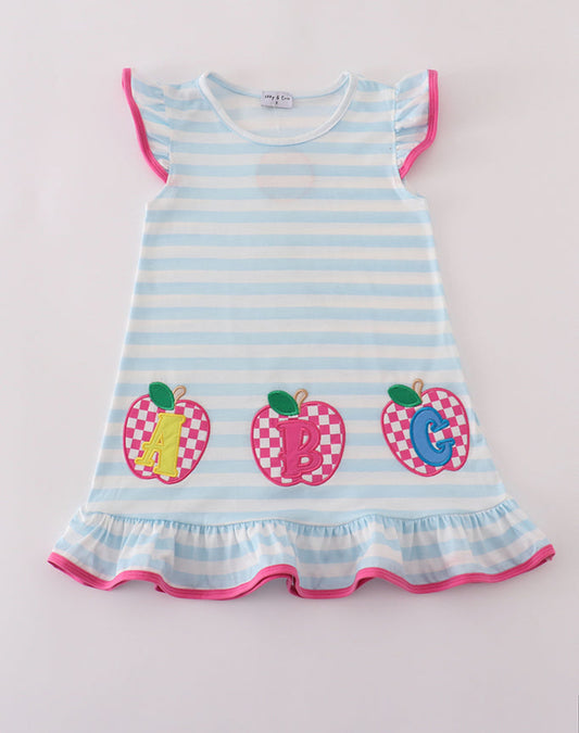 ABCs Checkered Apple Dress