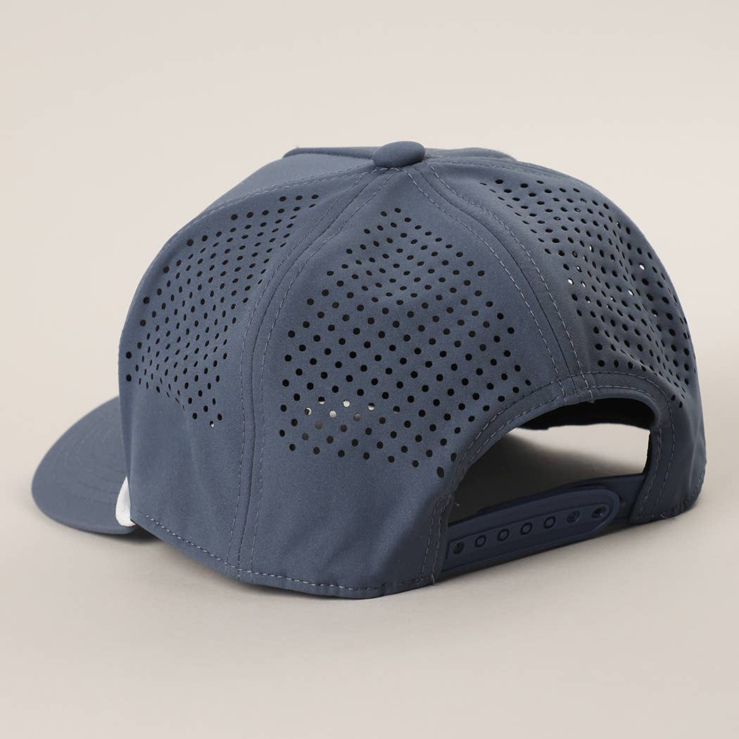Greens & Glory Solid Color Premium Materials Trucker Hat: BLACK/WHITE / One Size