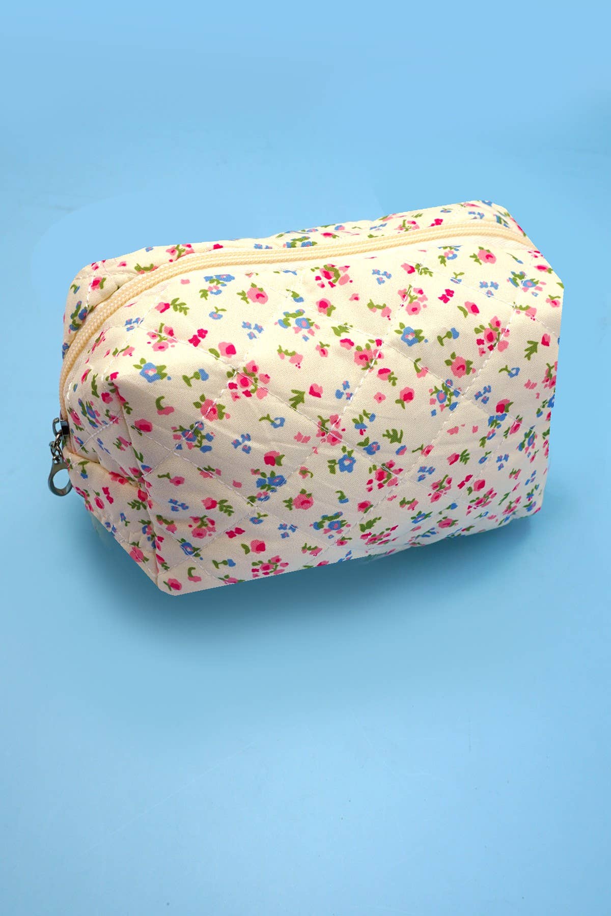 FLORAL TOILE PATTERN MAKEUP COSMETIC POUCH BAG | 40P562: C